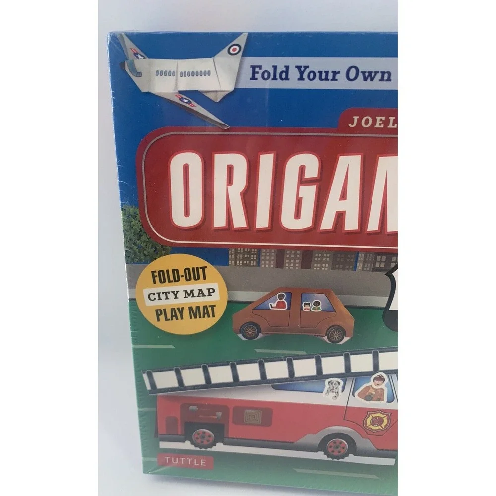Tuttle Origami City Kit‎ Joel Stern 12 Models 40 Sheets Stickers Map New Sealed